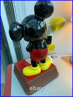 Mickey Mouse 1980s telephone vintage model TEF 8000. DISNEY RETRO