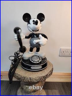 Mickey Mouse 75th Anniversary Phone Monochrome Ltd Ed 3735/5000 Animated Talking