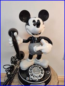 Mickey Mouse 75th Anniversary Phone Monochrome Ltd Ed 3735/5000 Animated Talking