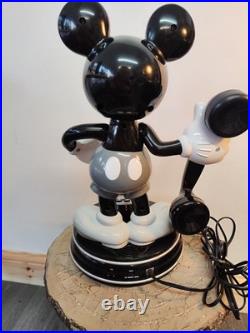 Mickey Mouse 75th Anniversary Phone Monochrome Ltd Ed 3735/5000 Animated Talking