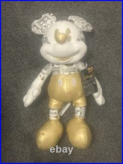 Mickey Mouse 90th Anniversary Plush Doll Disney x Shanghai Museum 45cm