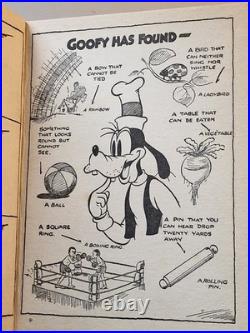 Mickey Mouse Annual 1939 (published 1938). Vintage Disney