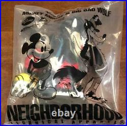 Mickey Mouse Big Bad Wolf Neighborhood Medicom Toy Figurine Unopened F/s From Jp