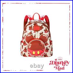 Mickey Mouse Candy Apple Loungefly Mini Backpack Disney Eats Disney Parks Mickey Mouse Candy Apple Loungefly Mini Backpack Disney Eats Disney Parks