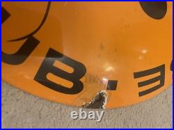 Mickey Mouse Club Vintage Domed 12'' Metal Badge