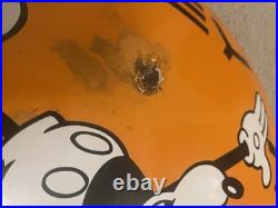 Mickey Mouse Club Vintage Domed 12'' Metal Badge