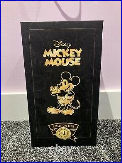 Mickey Mouse Collectors Club? Gold Soft Toy No. 1 Special Edition Disney? NEW