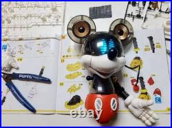 Mickey Mouse Cyborg Figurine 30cm Building Block DIY Cartoon Collector Gift