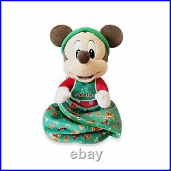 Mickey Mouse Disney Babies Holiday Plush Small 10'' 2020 New