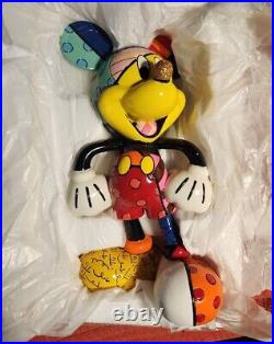Mickey Mouse Disney Romero Brito 8 Figurine 4019372 New In Box