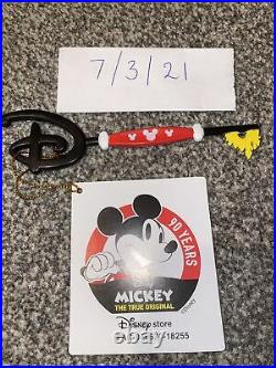 Mickey Mouse Disney Store 90 Years Opening Key with Tag