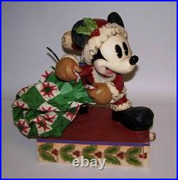 Mickey Mouse Disney Tradition Bundle Of Holiday Cheer huge statue NEW