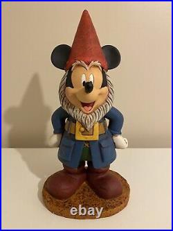 Mickey Mouse Garden Gnome Disney Park Statue Limited Figure 13