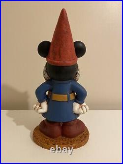 Mickey Mouse Garden Gnome Disney Park Statue Limited Figure 13