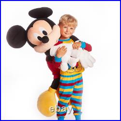 Mickey Mouse Giant Jumbo Plush Large Disney Baby 130CM 51 INCHES OFFICIAL NEW Mickey Mouse Giant Jumbo Plush Large Disney Baby 130CM 51 INCHES OFFICIAL NEW