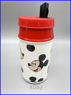 Mickey Mouse Head Lunch Kit With Thermos. Vintage Aladdin Industries Almost Mint
