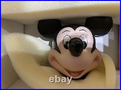 Mickey Mouse Heirloom Doll By Franklin Mint, Porcelain Head, Hands and Feet