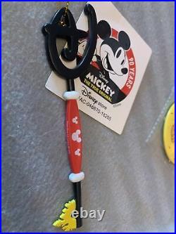 Mickey Mouse Limited Edition Disney Store Key 90th Anniversary