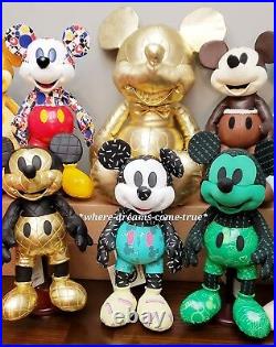 Mickey Mouse Memories Complete plush Collection 13 Jan thru Dec Gold Large (NEW)