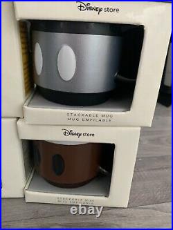 Mickey Mouse Memories Stackable Mug- Complete Set