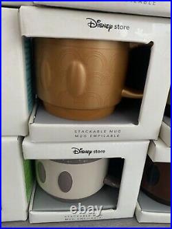 Mickey Mouse Memories Stackable Mug- Complete Set
