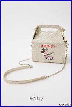 Mickey Mouse Mini Shoulder Bag Gold Rockabilly Mickey Series Disney Moussy 2024
