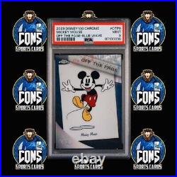 Mickey Mouse OTP6 2023 Topps Chrome Disney100 Off The Page Blue Wave 12/23