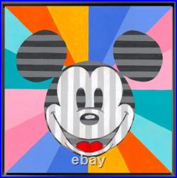 Mickey Mouse Painting Art Disney Micky Emits Rays of Happiness