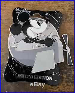Mickey Mouse Plane Crazy WDI Profile Pin Disney D23 LE300 90th Through The Years