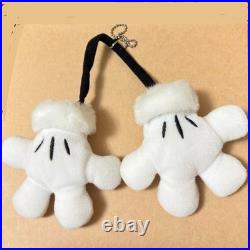 Mickey Mouse Plush Keychain Disneyland Disney Mickey Glove