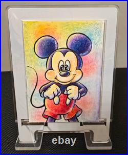 Mickey Mouse Sketch Card POTZ 1/1 ChronoZ 2026 Disney Legacy