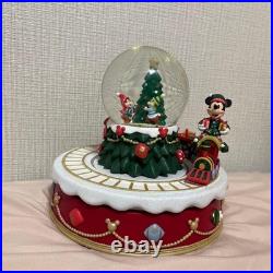 Mickey Mouse Snow Globe Christmas Disney Store