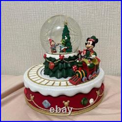 Mickey Mouse Snow Globe Christmas Disney Store