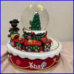 Mickey Mouse Snow Globe Christmas Disney Store