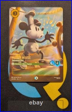 Mickey Mouse Steamboat Pilot 231/204 Fabled Enchanted Disney Lorcana