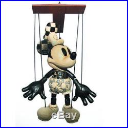 Mickey Mouse Steamboat Willie Marionette Disney Traditions Jim Shore Statue WithS