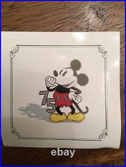 Mickey Mouse Swarovski 75th Anniversary Brooch