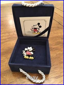 Mickey Mouse Swarovski 75th Anniversary Brooch