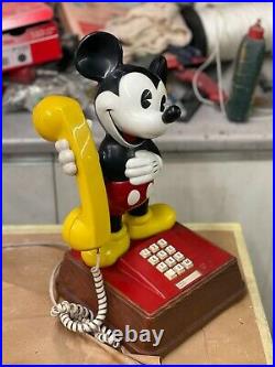 Mickey Mouse Touch Tone Telephone
