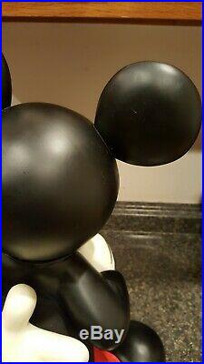 Mickey Mouse Tuxedo Fab 5 Disney Big Fig Disneyland World Figure Rare w Base 22
