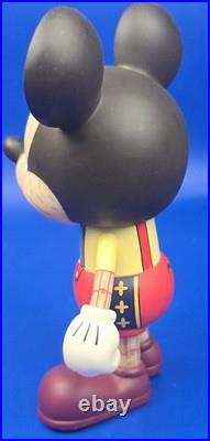 Mickey Mouse Vinyl Stylised Figure Limited Edition 1000 Wood Grain Effect