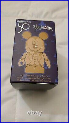 Mickey Mouse Vinylmation Figure Walt Disney World 50th Anniversary 3'' IN HAND