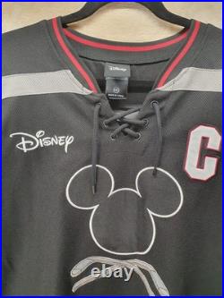 Mickey Mouse Walt Disney Rare Medium Oversized BoxLunch Hockey Jersey Shirt