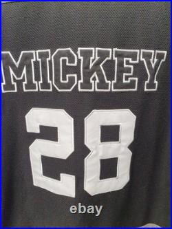 Mickey Mouse Walt Disney Rare Medium Oversized BoxLunch Hockey Jersey Shirt