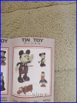 Mickey Mouse and Friends Retro Tin Toy 1930s Mickey Reprint Design Boxed
