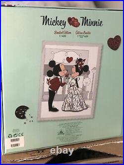 Mickey and Minnie Mouse Limited Edition Valentine's Day Doll Set Ready To Ship