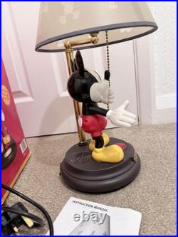 Mickey mouse Lamp With 8 Different Phrases Excellent Condition And Still Works