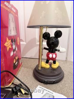 Mickey mouse Lamp With 8 Different Phrases Excellent Condition And Still Works Mickey mouse Lamp With 8 Different Phrases Excellent Condition And Still Works