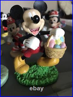 Mickey mouse ceramic figurine Lot