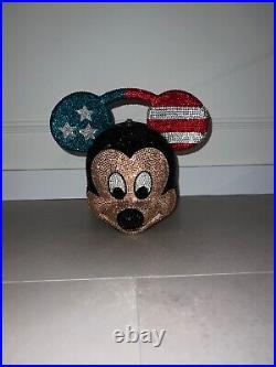 Mickey mouse head box Rhines stones